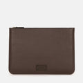 Form Leather Laptop Sleeve in Brown, Full-Grain Leather