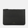 Form Leather Laptop Sleeve in Black, Full-Grain Leather