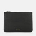 Form Leather Laptop Sleeve in Black, Full-Grain Leather