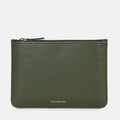 Form Leather Storage Case in Olive, Full-Grain Leather