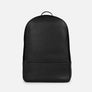 Mustang Leather Backpack in Black, Full-Grain Leather