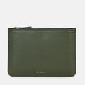 Form Leather Storage Case in Olive, Full-Grain Leather