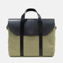 Prime Canvas Briefcase in Green, Heavy Duty Canvas