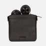 Kent Headphones Case in Black, Full-Grain Leather