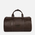 Miami Leather Gym Bag in Brown, Full-Grain Leather