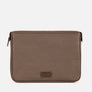 Kent Laptop Case in Brown, Full-Grain Leather