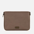 Kent Laptop Case in Brown, Full-Grain Leather