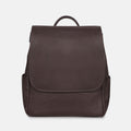 Donna Leather Diaper Bag in Brown, Full-Grain Leather