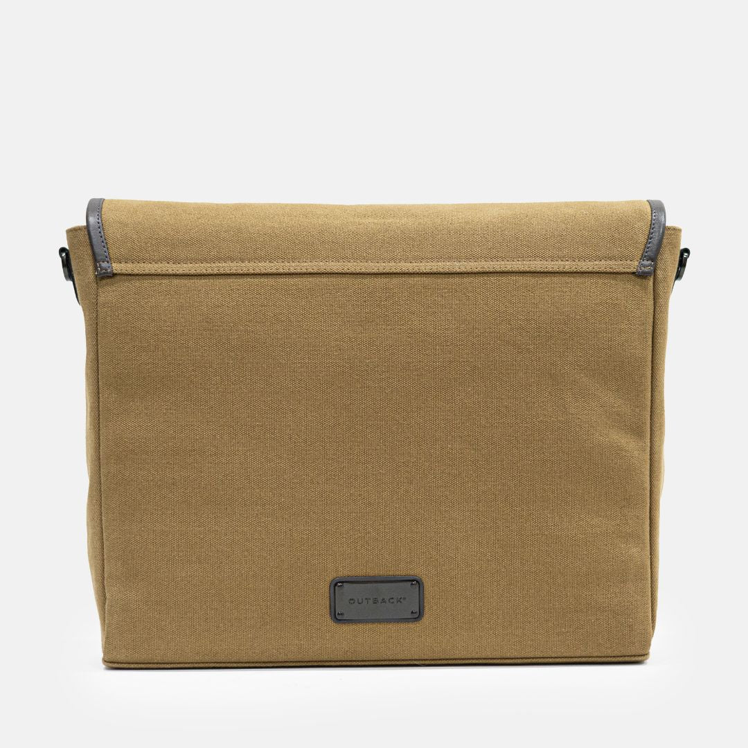 Metro Canvas Messenger Bag