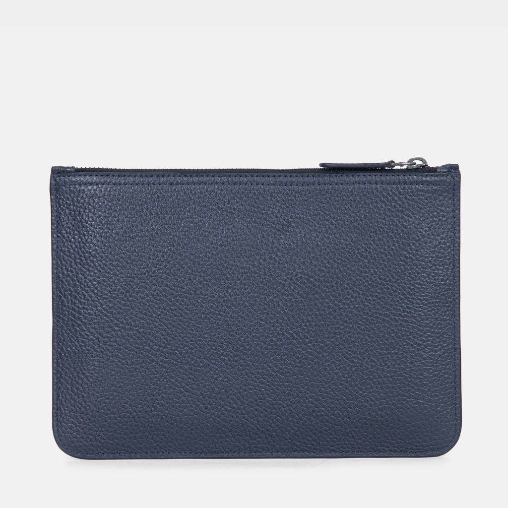 Form Leather Storage Case in Navy, Full-Grain Leather