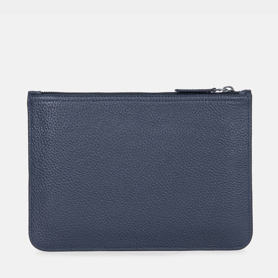Form Leather Storage Case in Navy, Full-Grain Leather