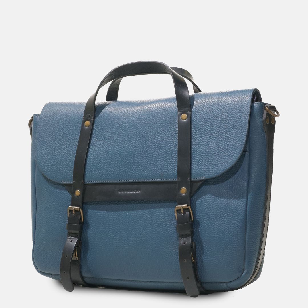 Oslo Leather Messenger  Bag