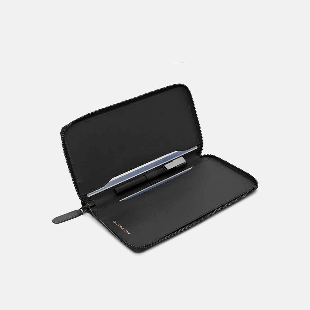Cheque Book Leather Wallet