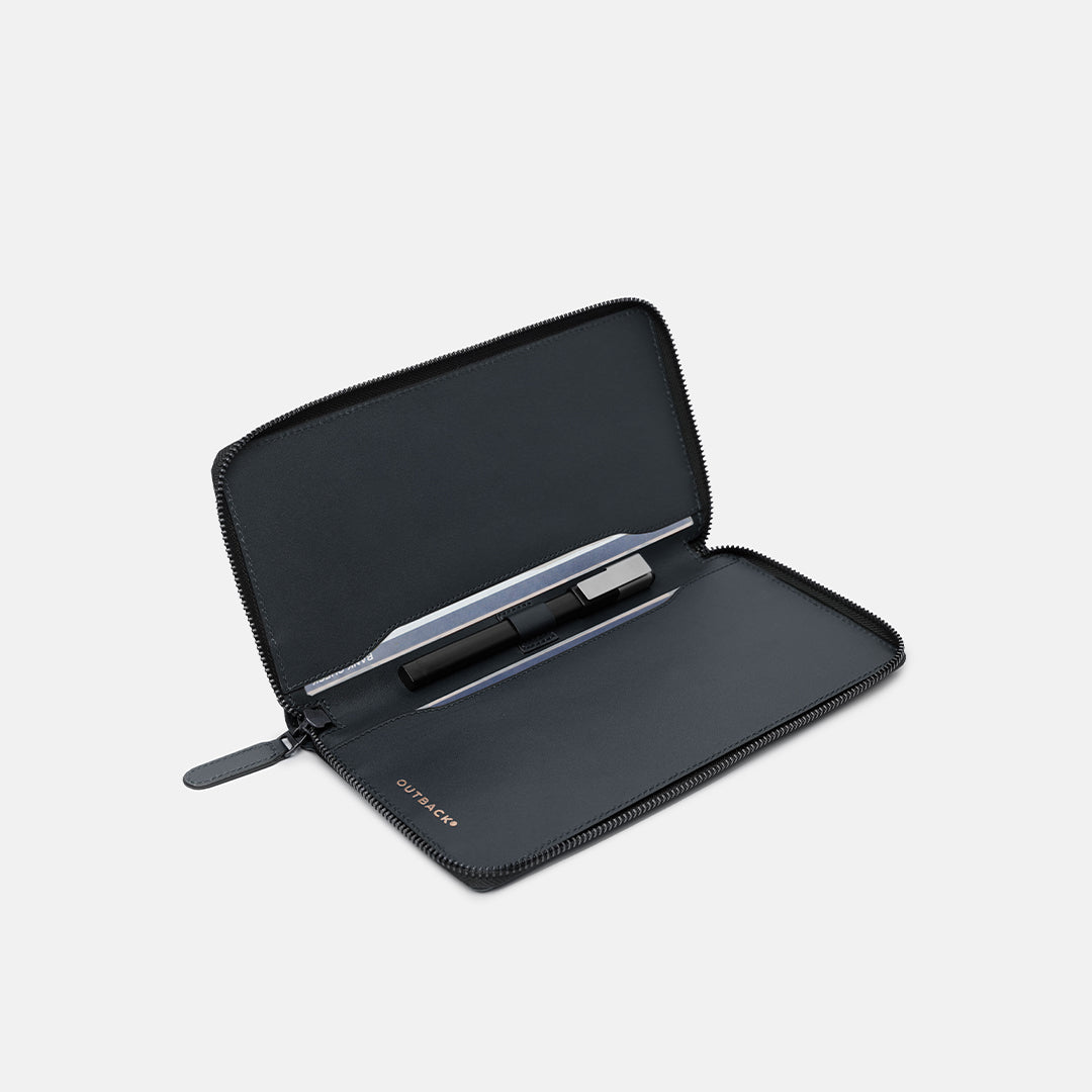 Cheque Book Leather Wallet