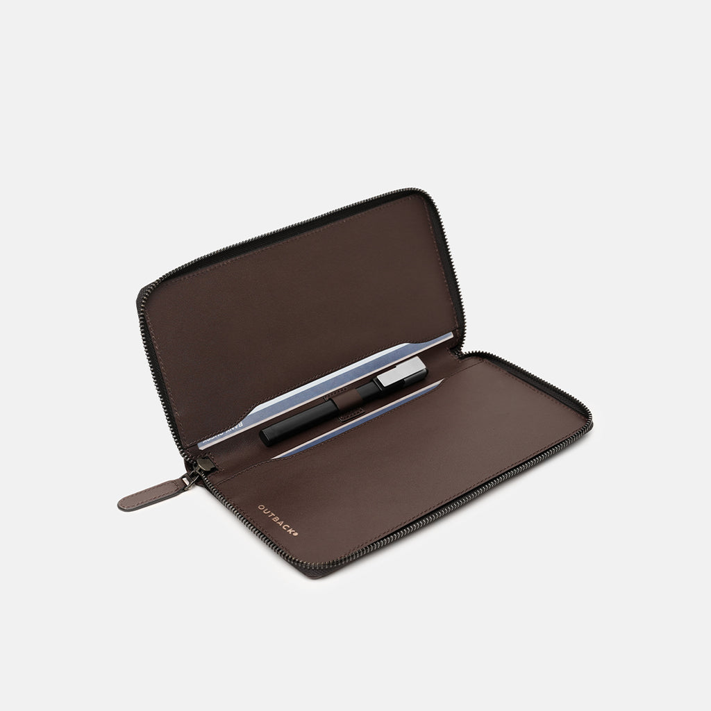 Cheque Book Leather Wallet