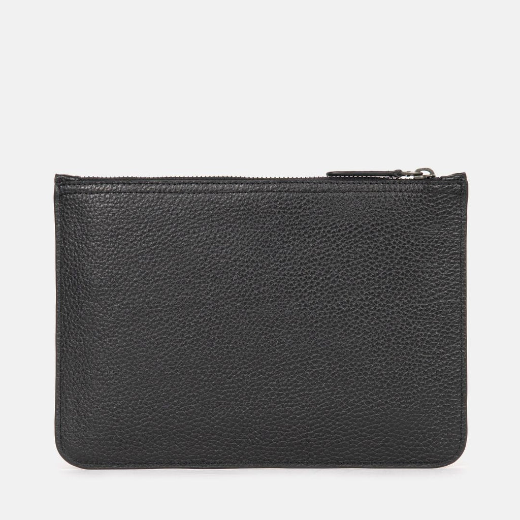 Form Leather Storage Case in Black, Full-Grain Leather