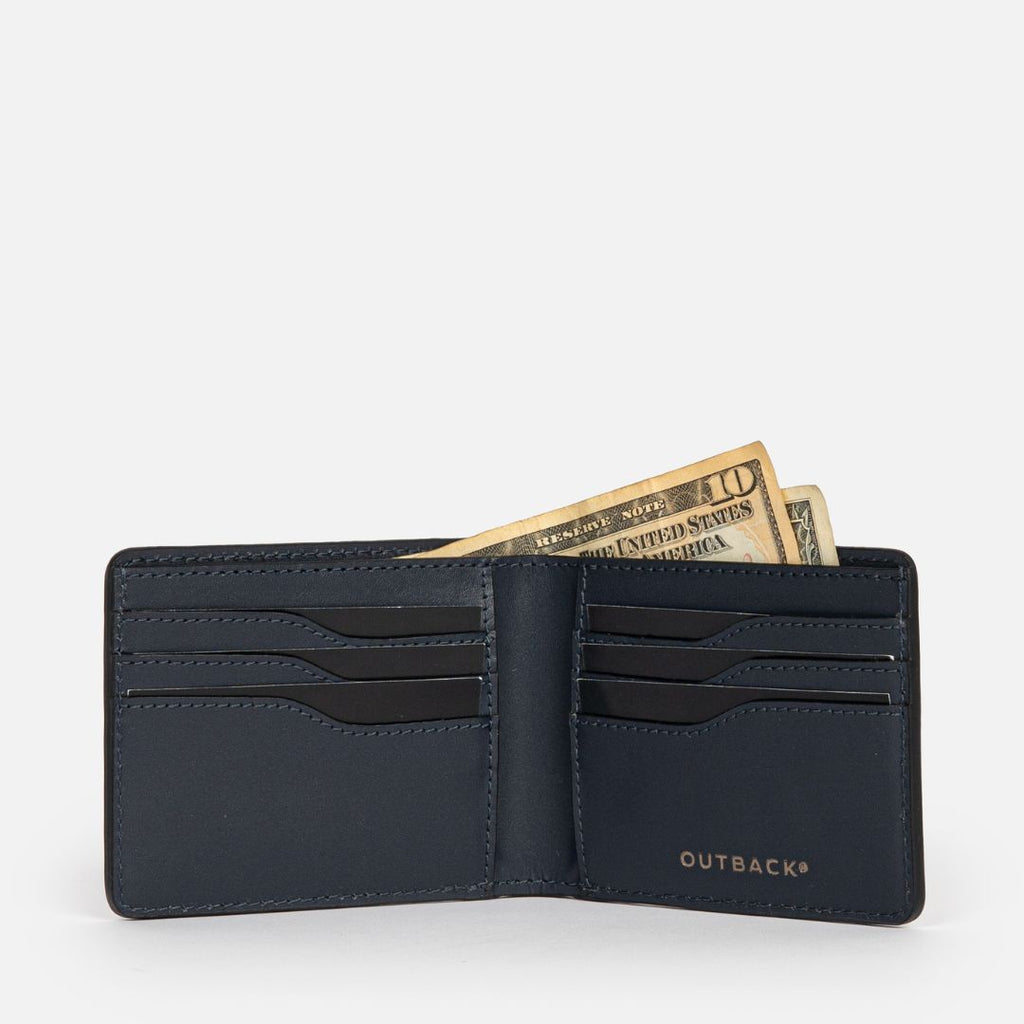 Classic Bi-Fold Leather Wallet