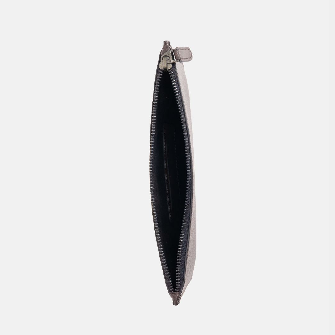 Form Leather Storage Case in Brown, Full-Grain Leather