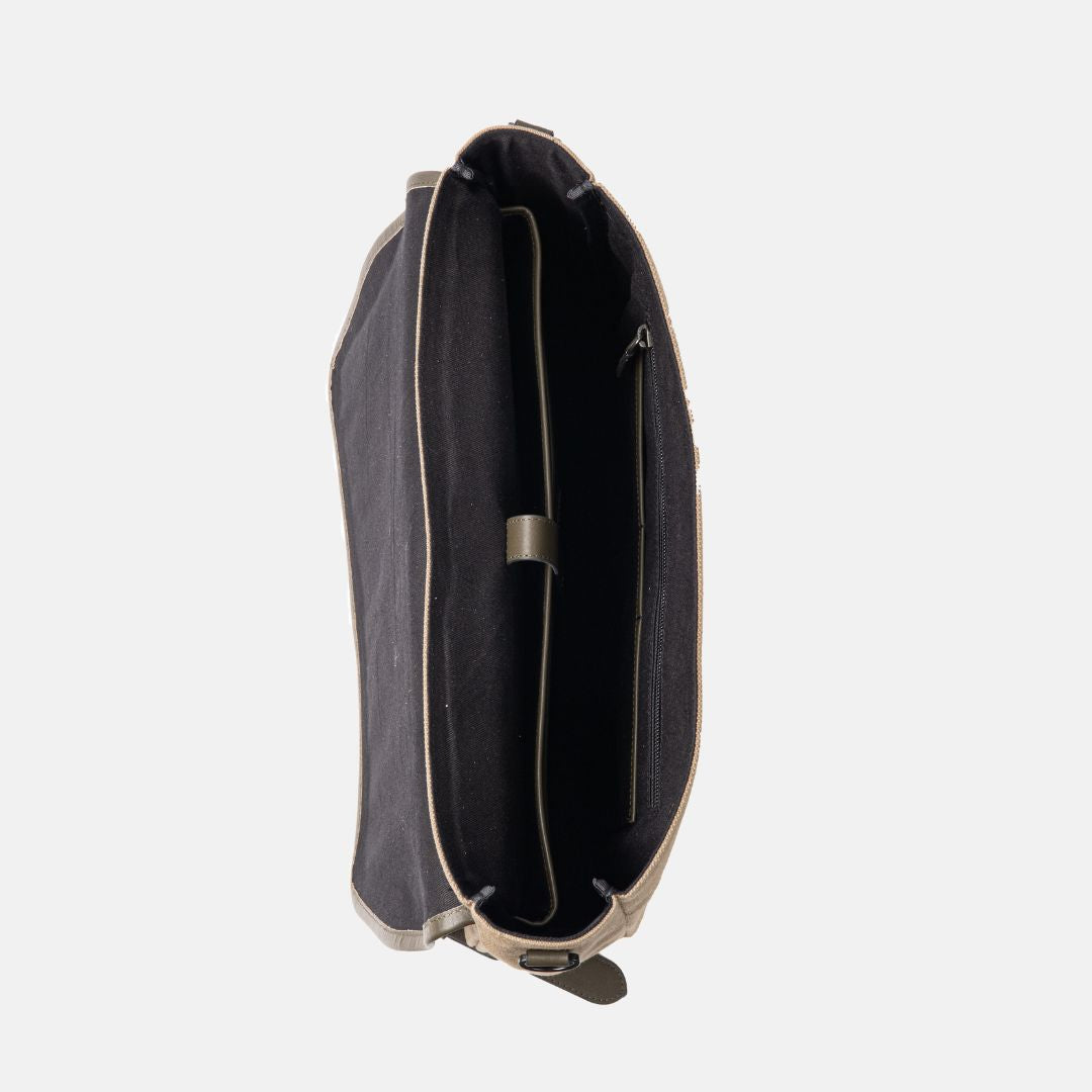 Metro Canvas Messenger Bag