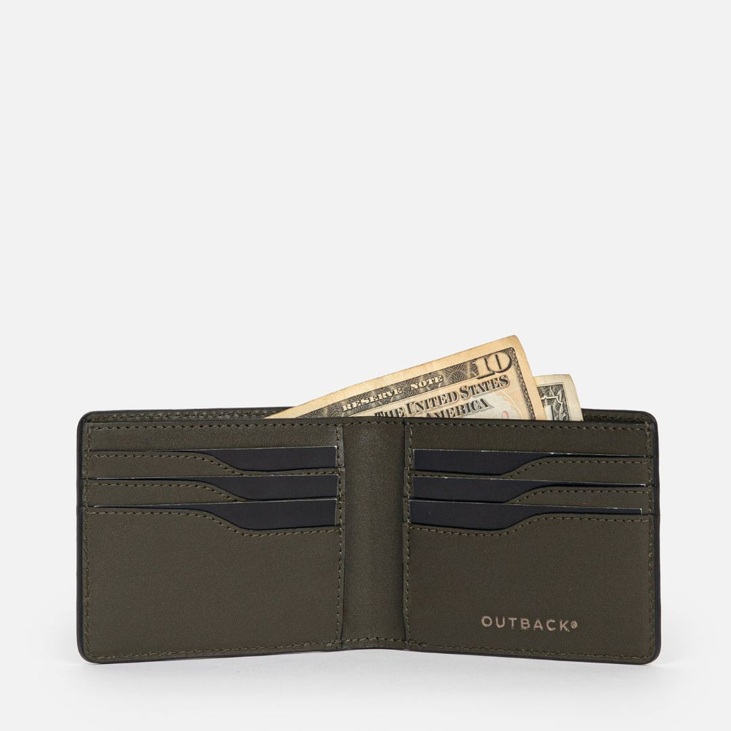 Classic Bi-Fold Leather Wallet