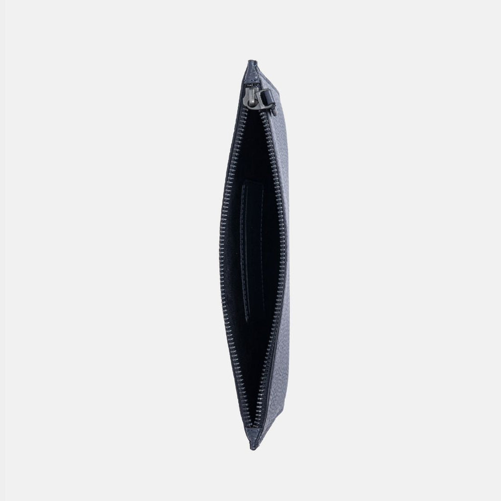 Form Leather Storage Case in Navy, Full-Grain Leather