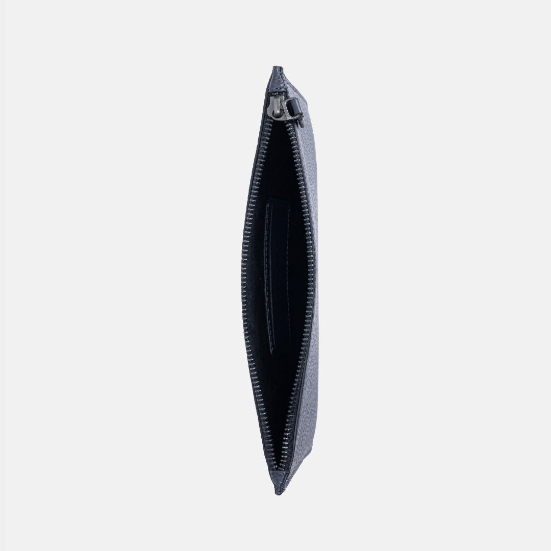 Form Leather Storage Case in Navy, Full-Grain Leather