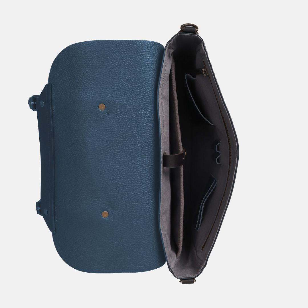 Oslo Leather Messenger  Bag
