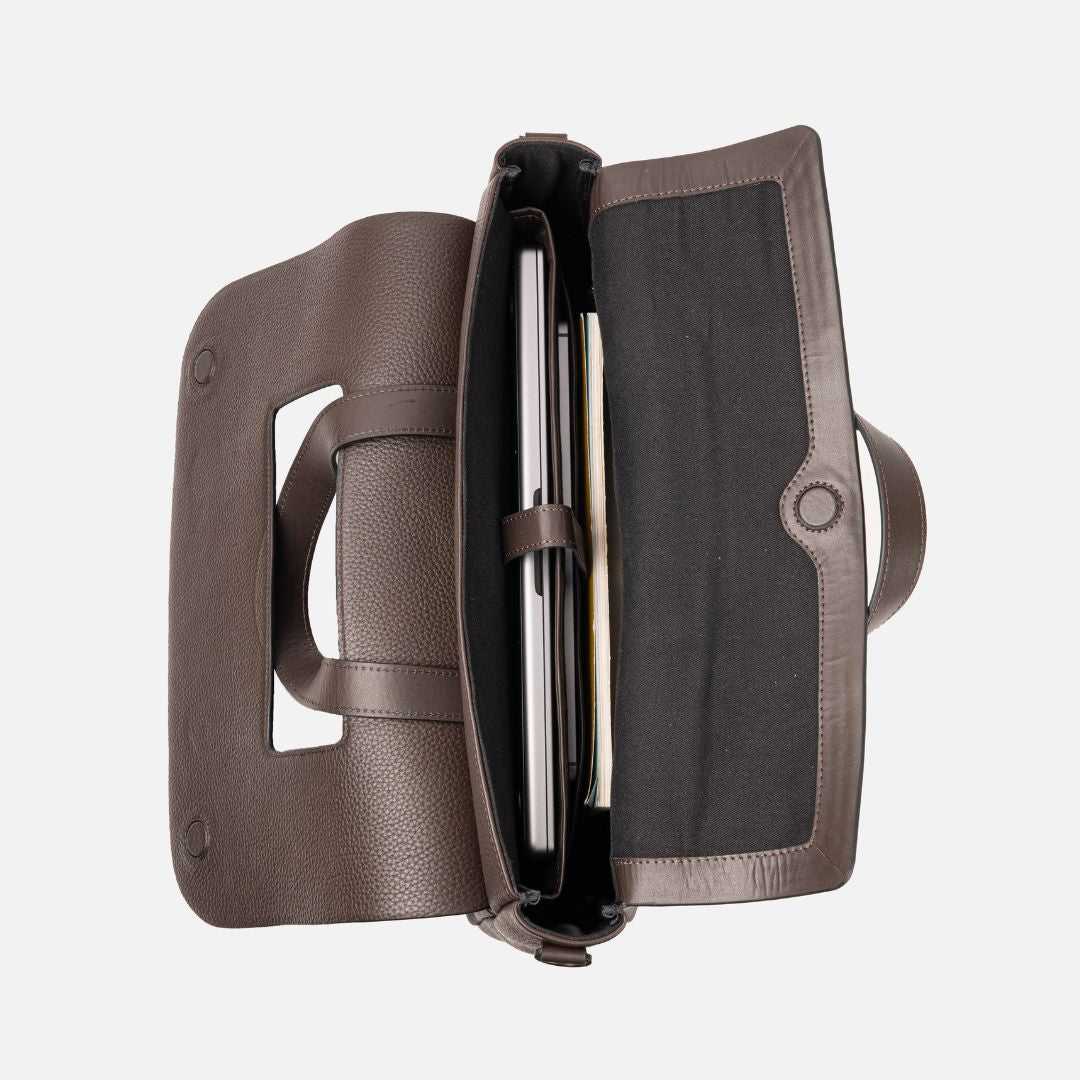 Muse Leather Briefcase