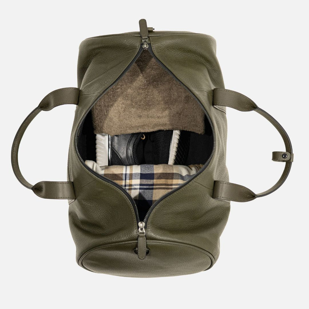 Miami Leather Gym Bag