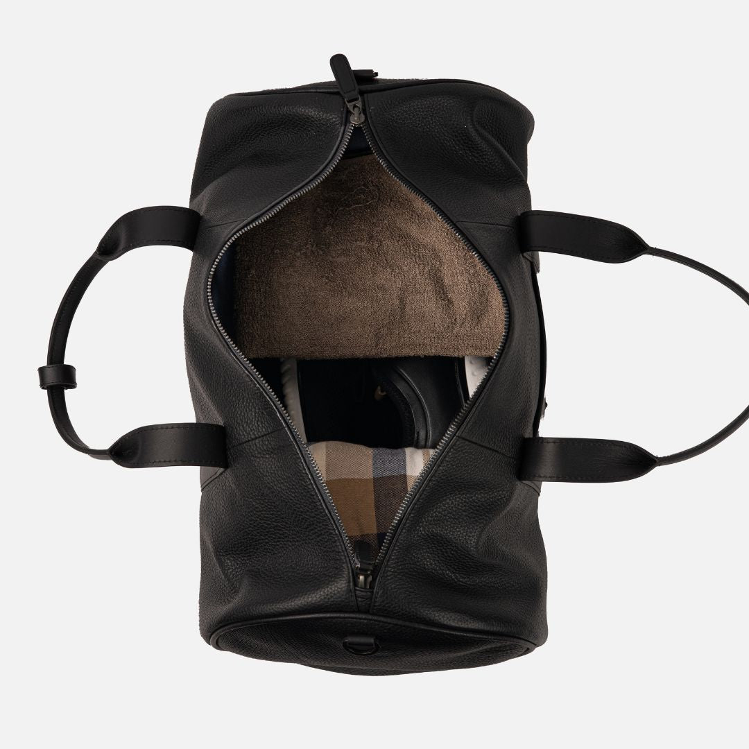 Miami Leather Gym Bag