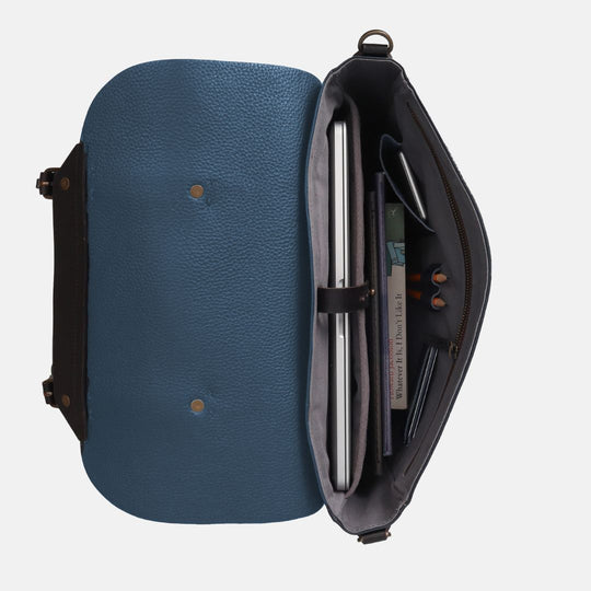 Oslo Leather Messenger  Bag