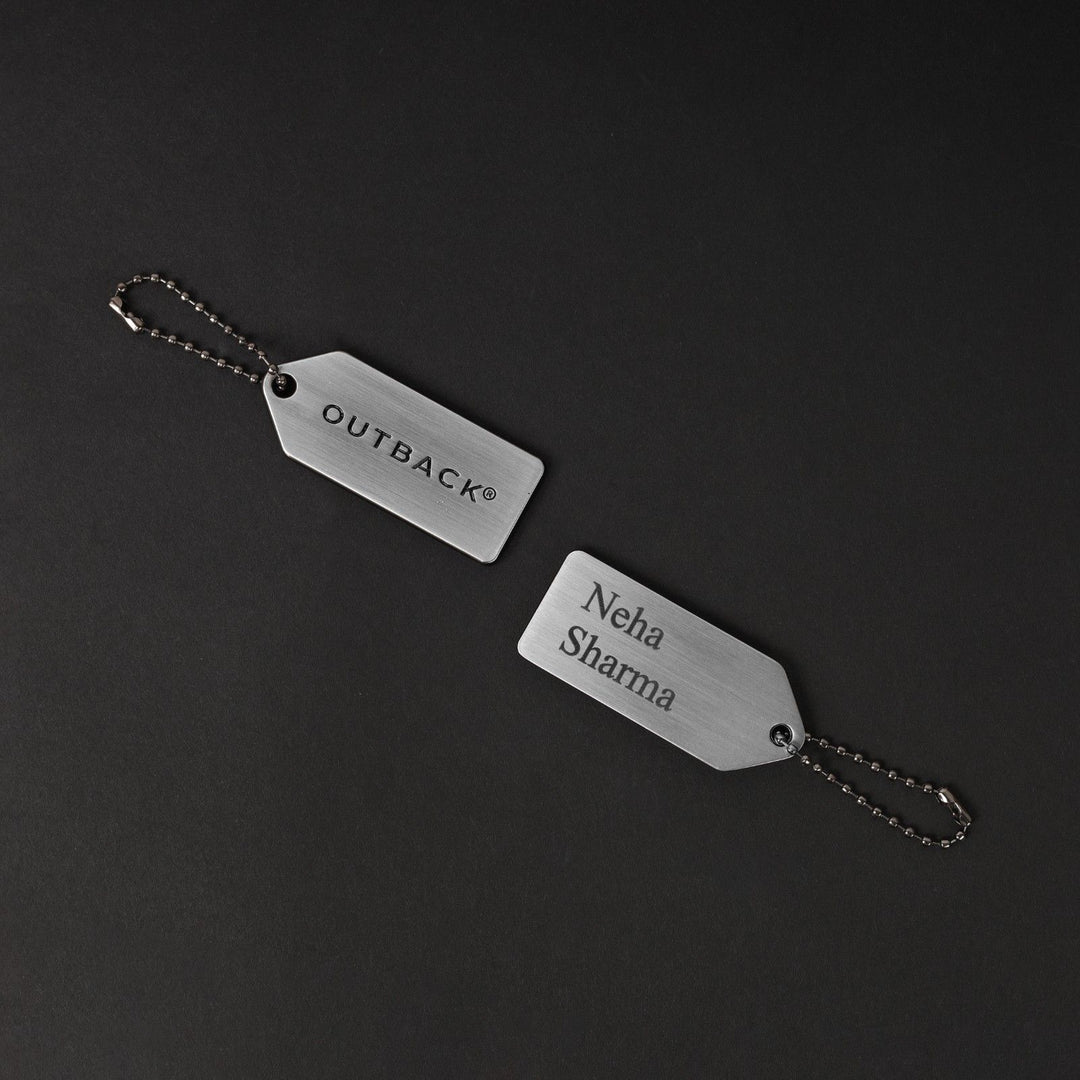 Outback Name Tag