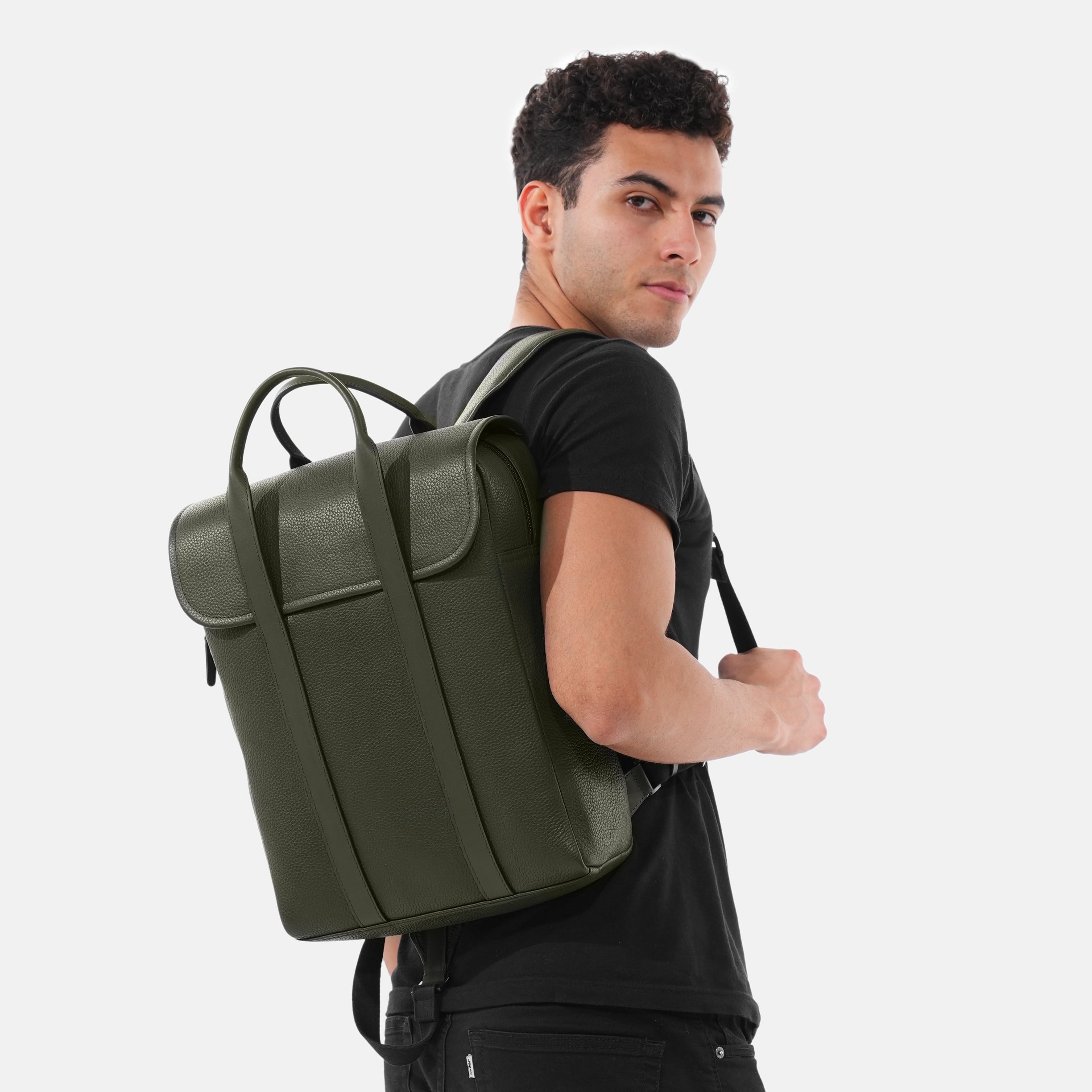 Chief Leather Backpack