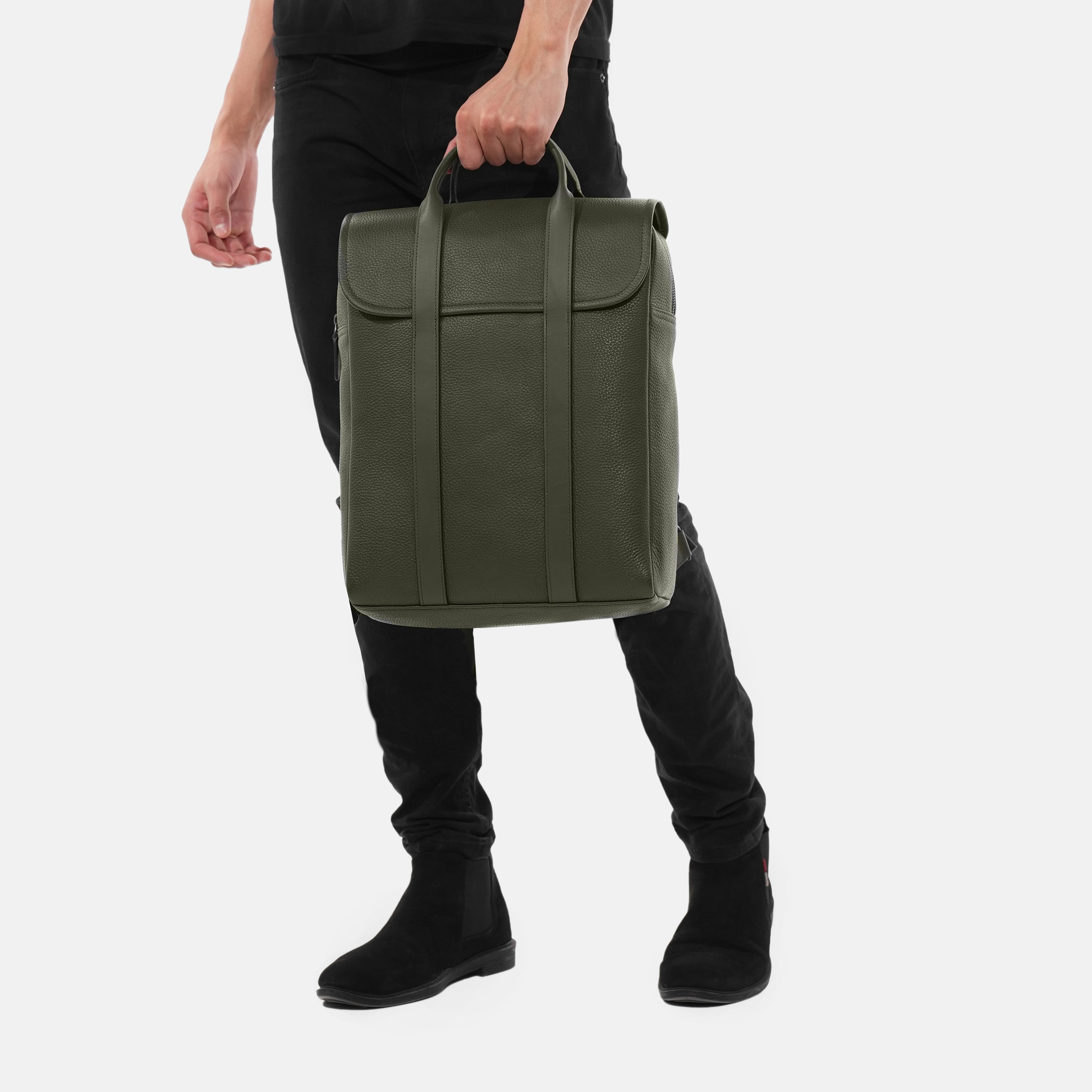 Chief Leather Backpack