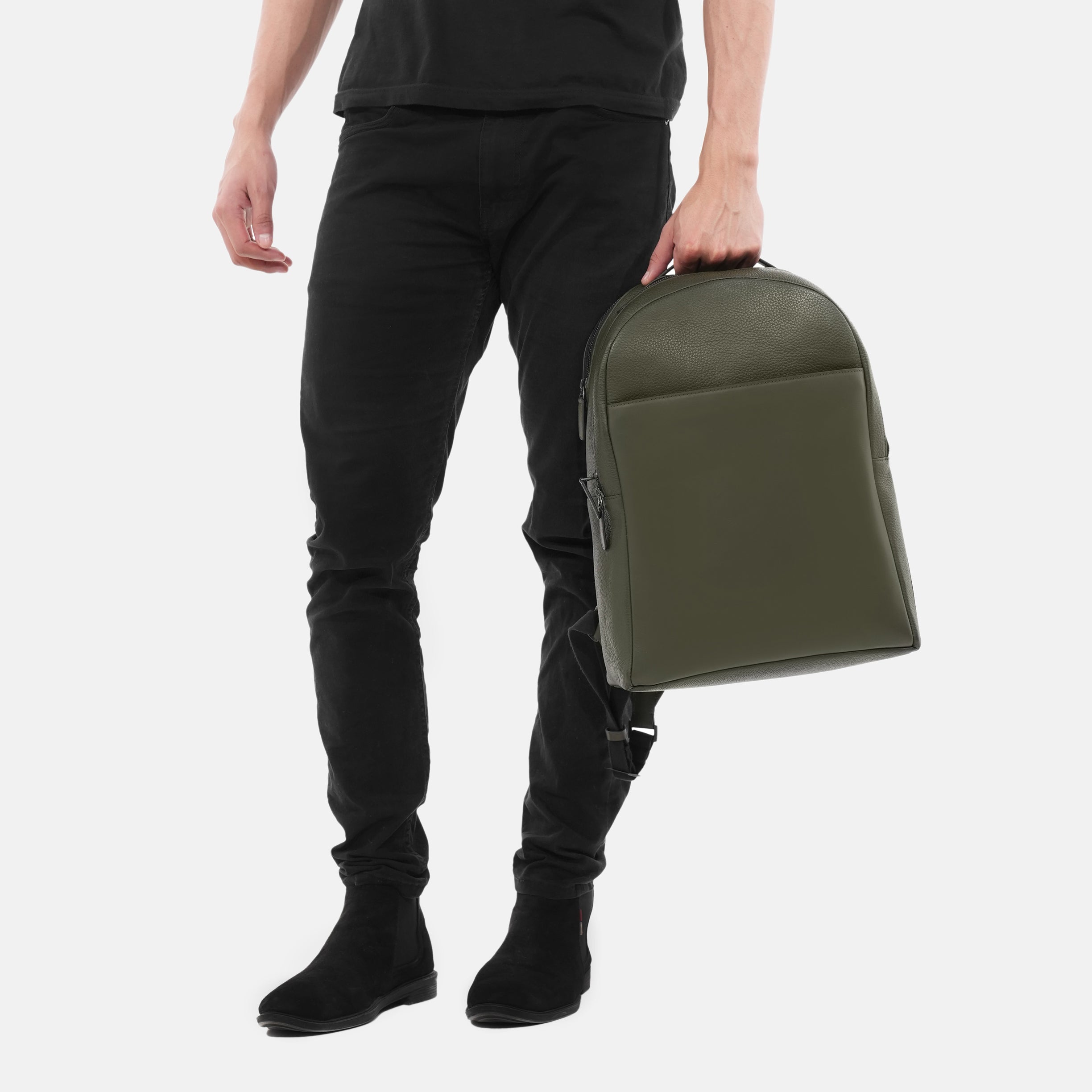 Creator Leather Backpack