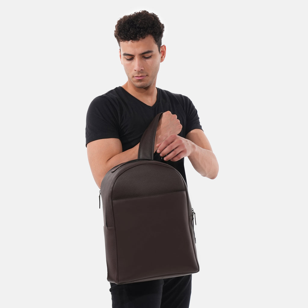 Creator Leather Backpack