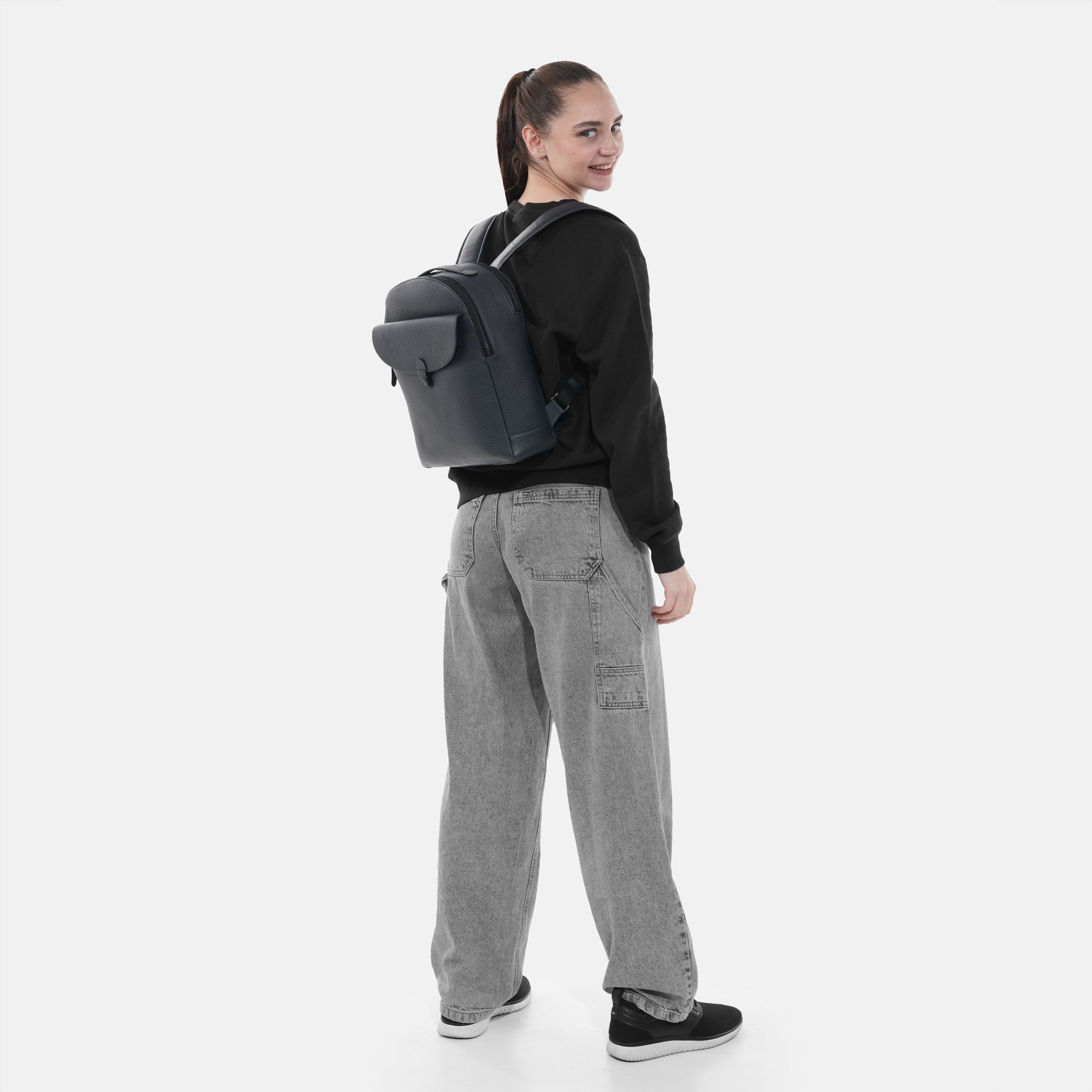 Urban Leather Backpack