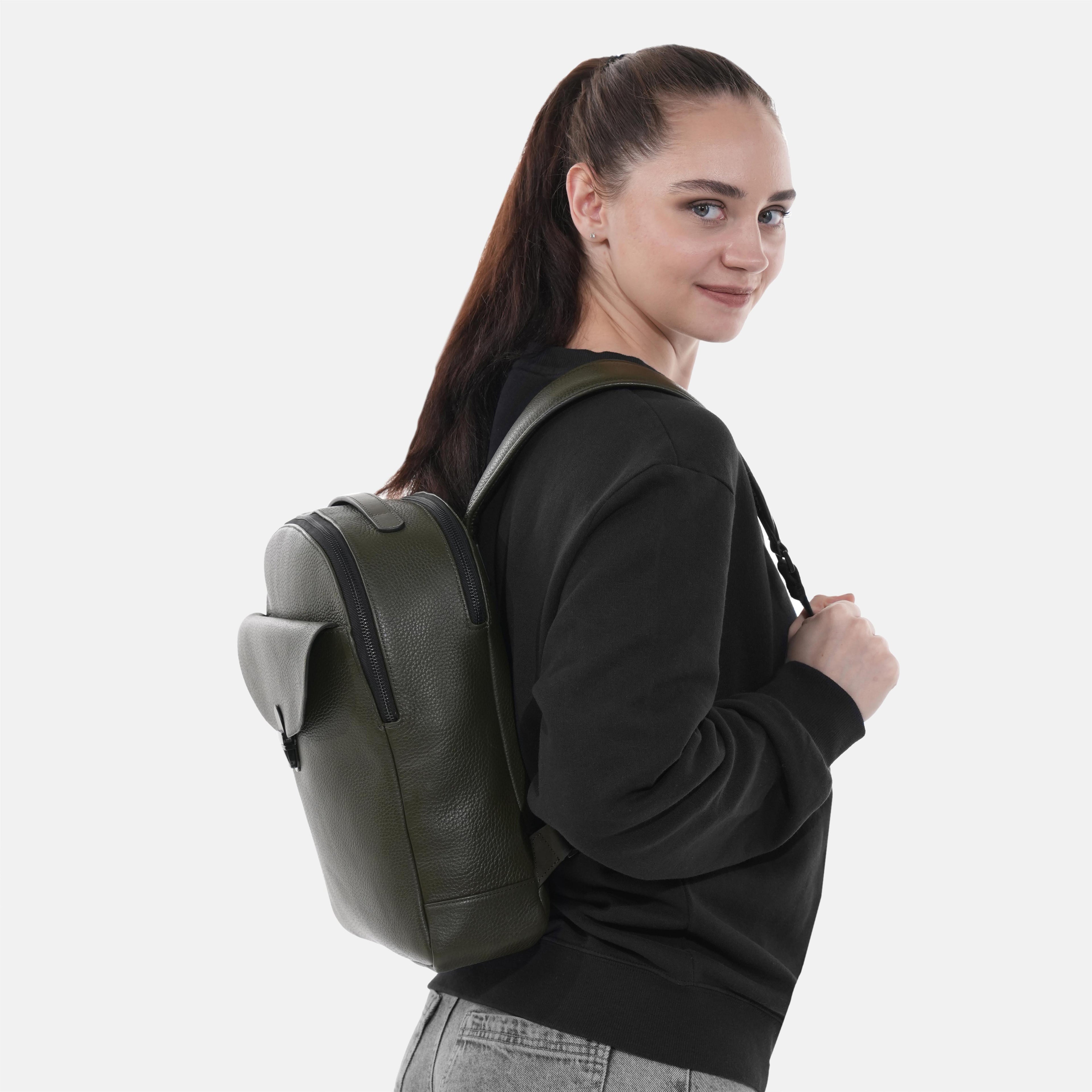 Urban Leather Backpack
