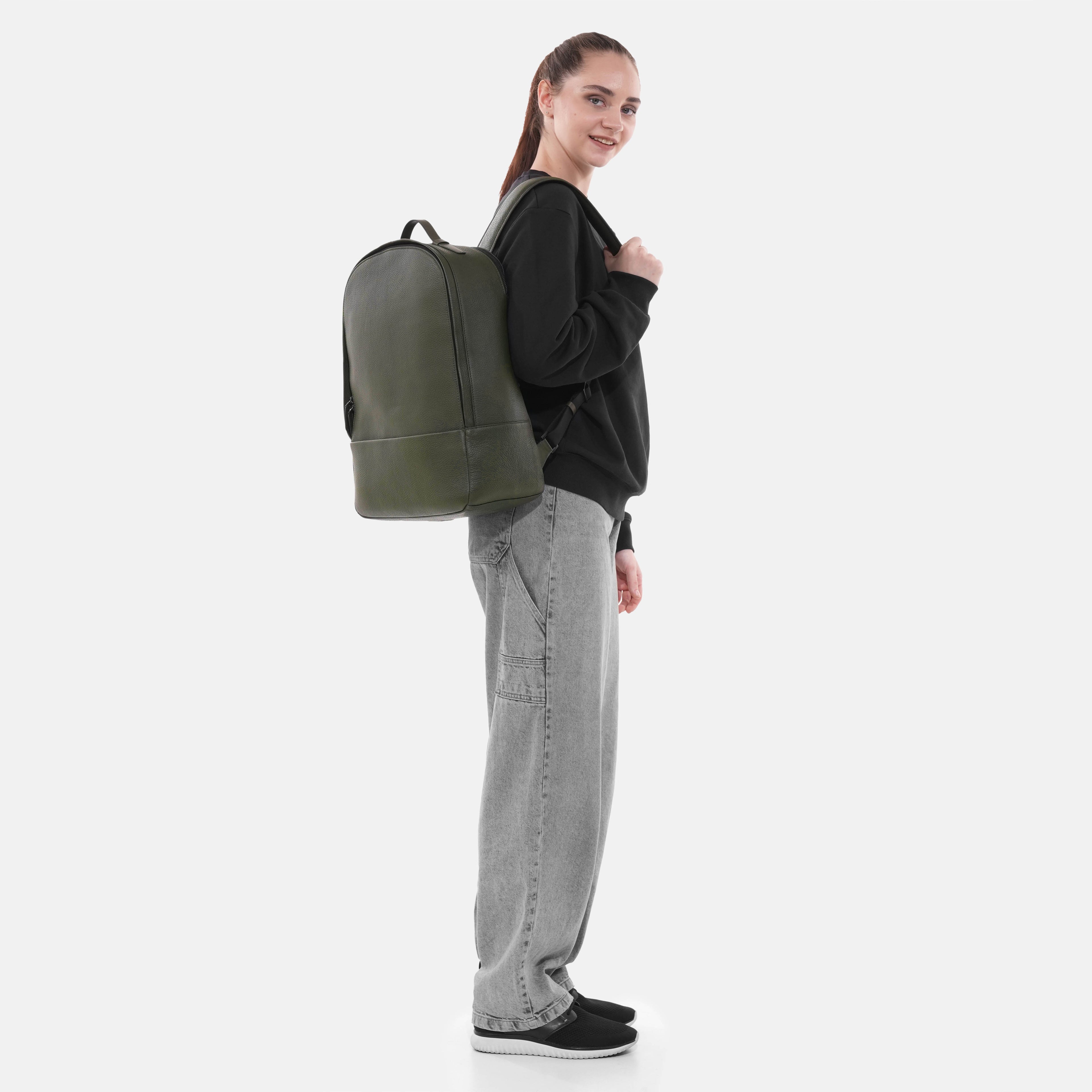 Mustang Leather Backpack