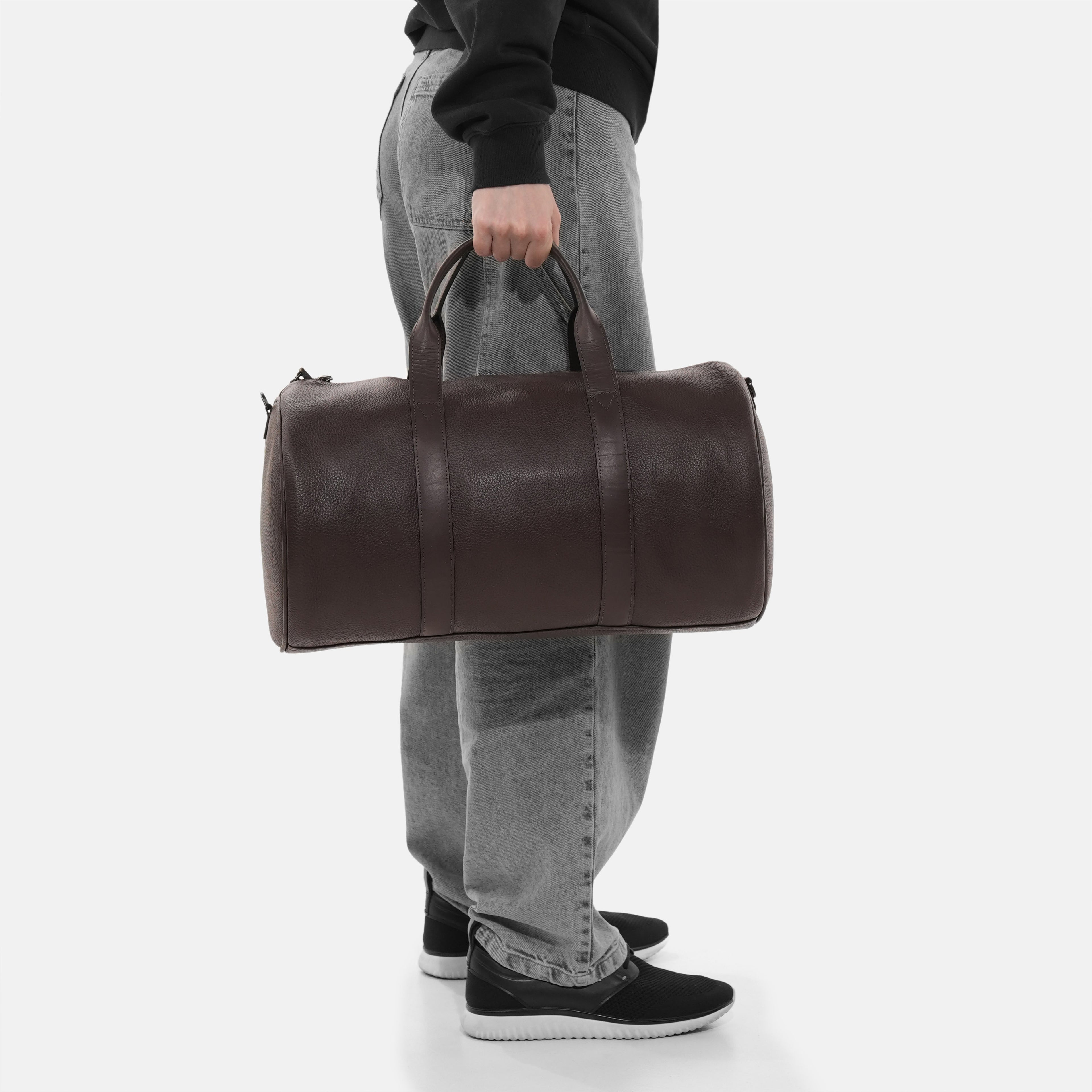 Miami Leather Gym Bag