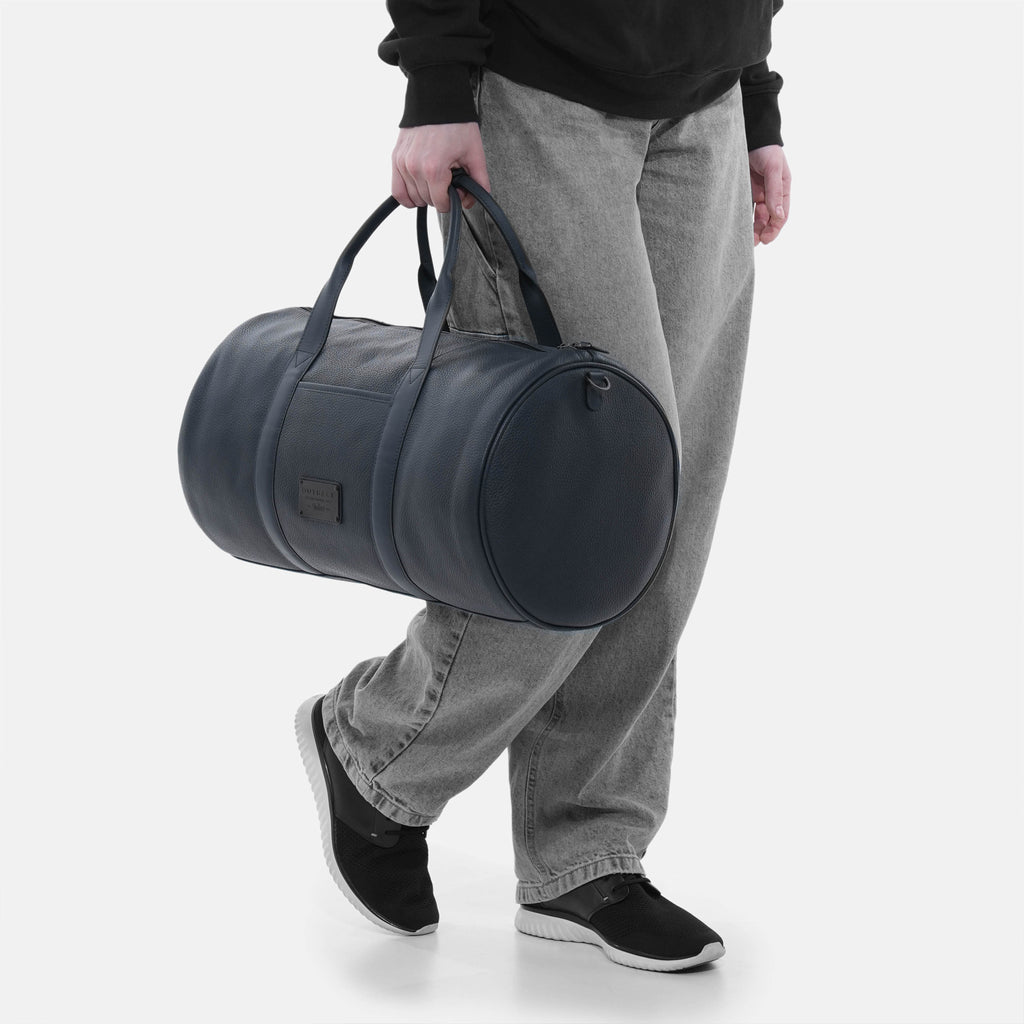 Miami Leather Gym Bag
