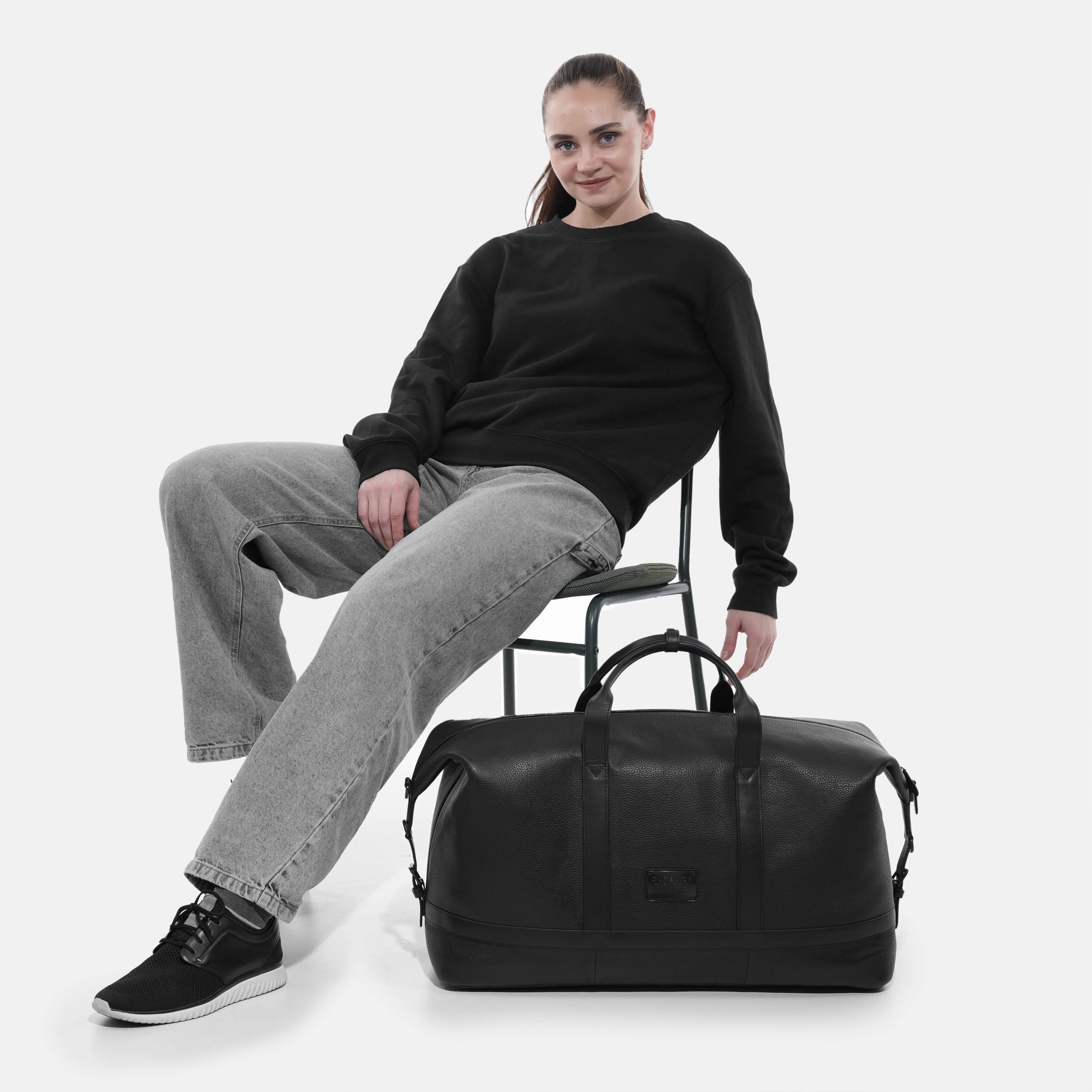 Runway Leather Travel Bag