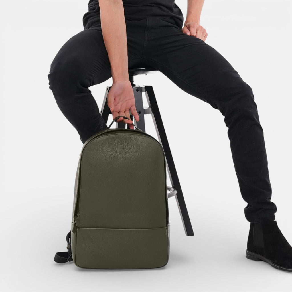 Mustang Leather Backpack