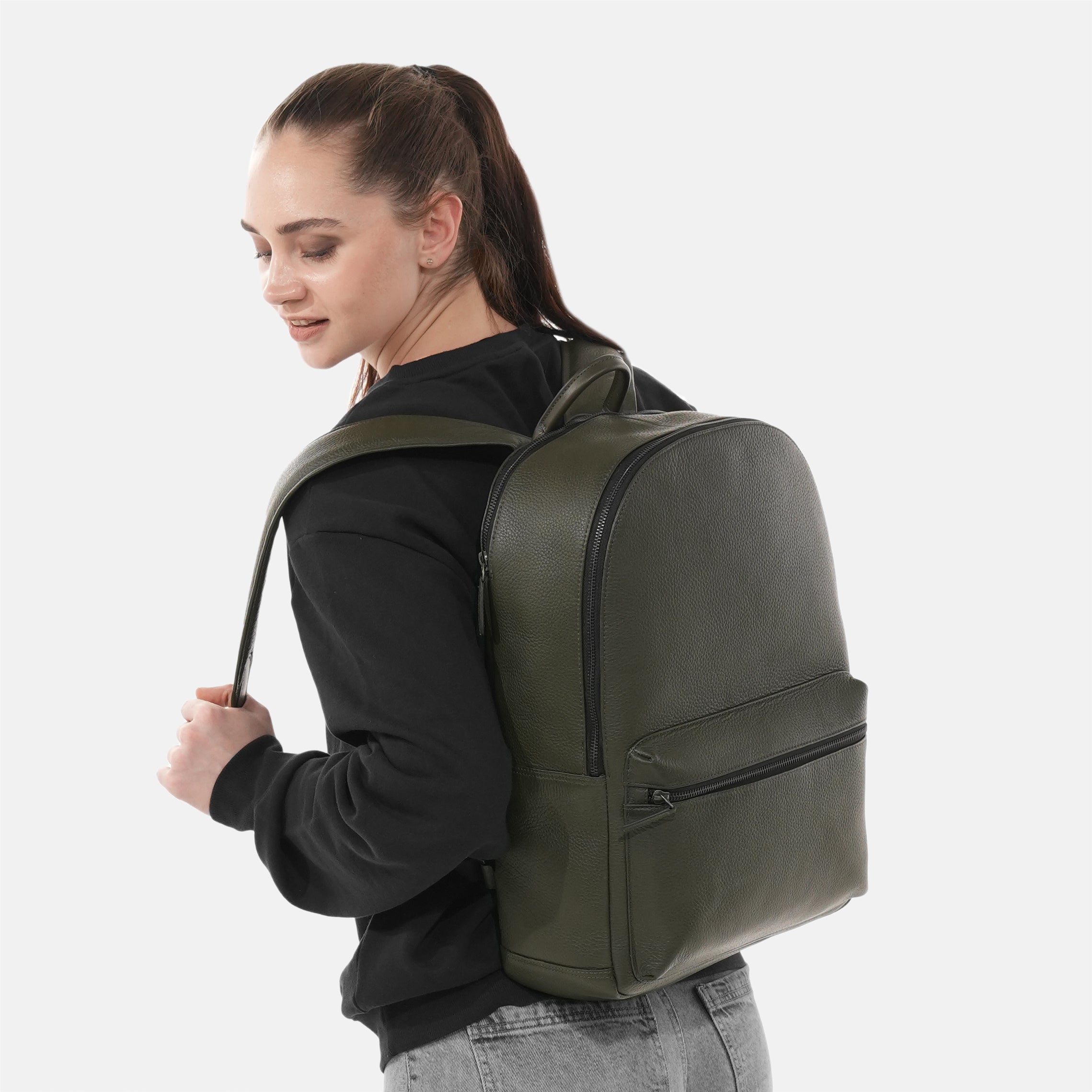 Journey Leather Backpack