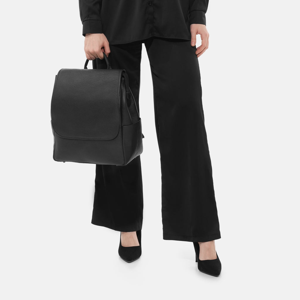 Donna Leather Diaper Bag