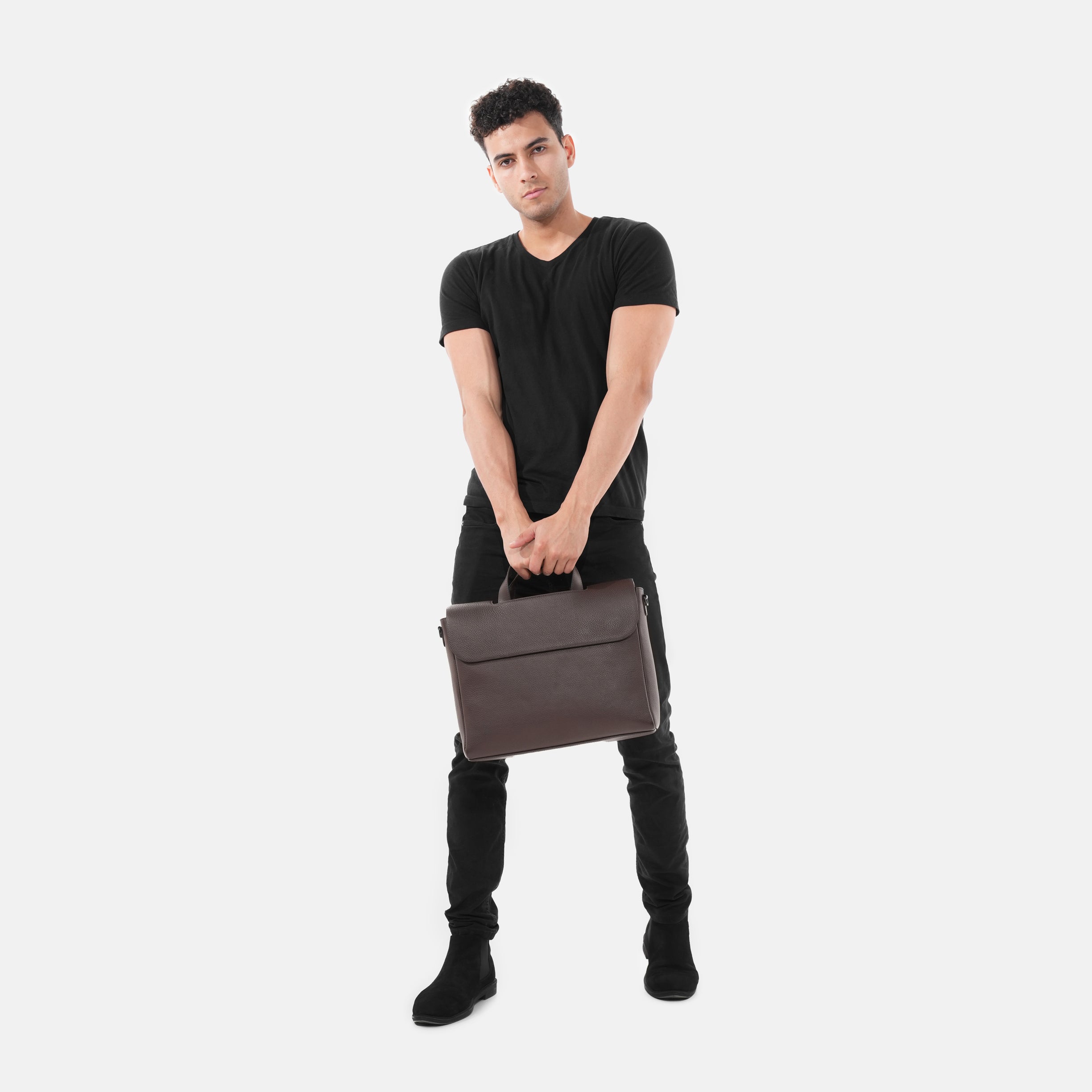 Muse Leather Briefcase