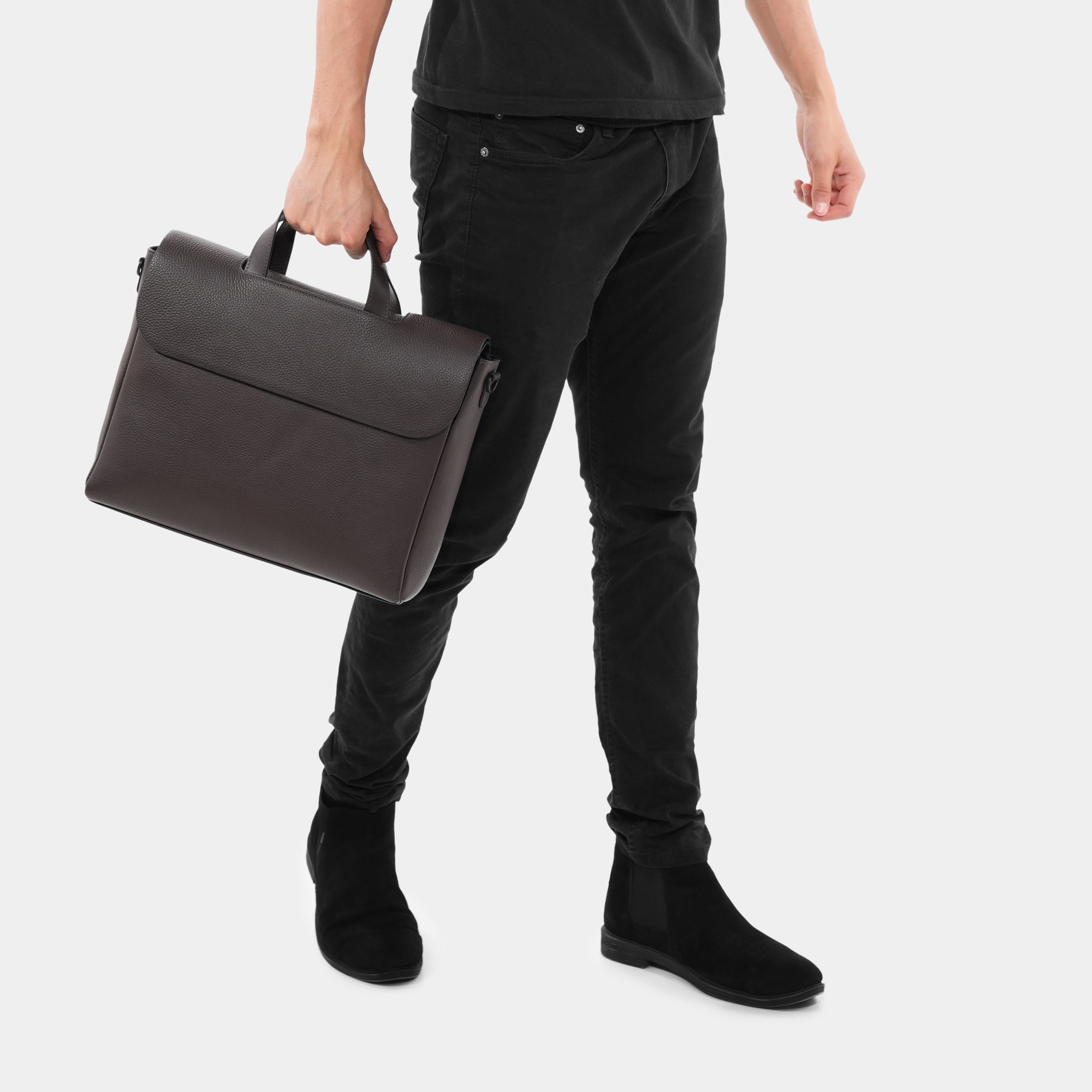 Muse Leather Briefcase