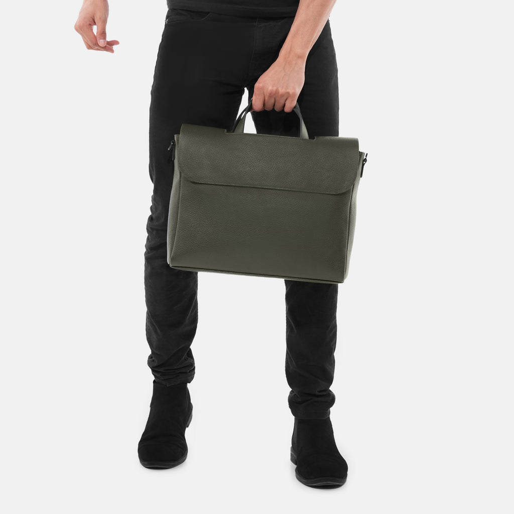 Muse Leather Briefcase