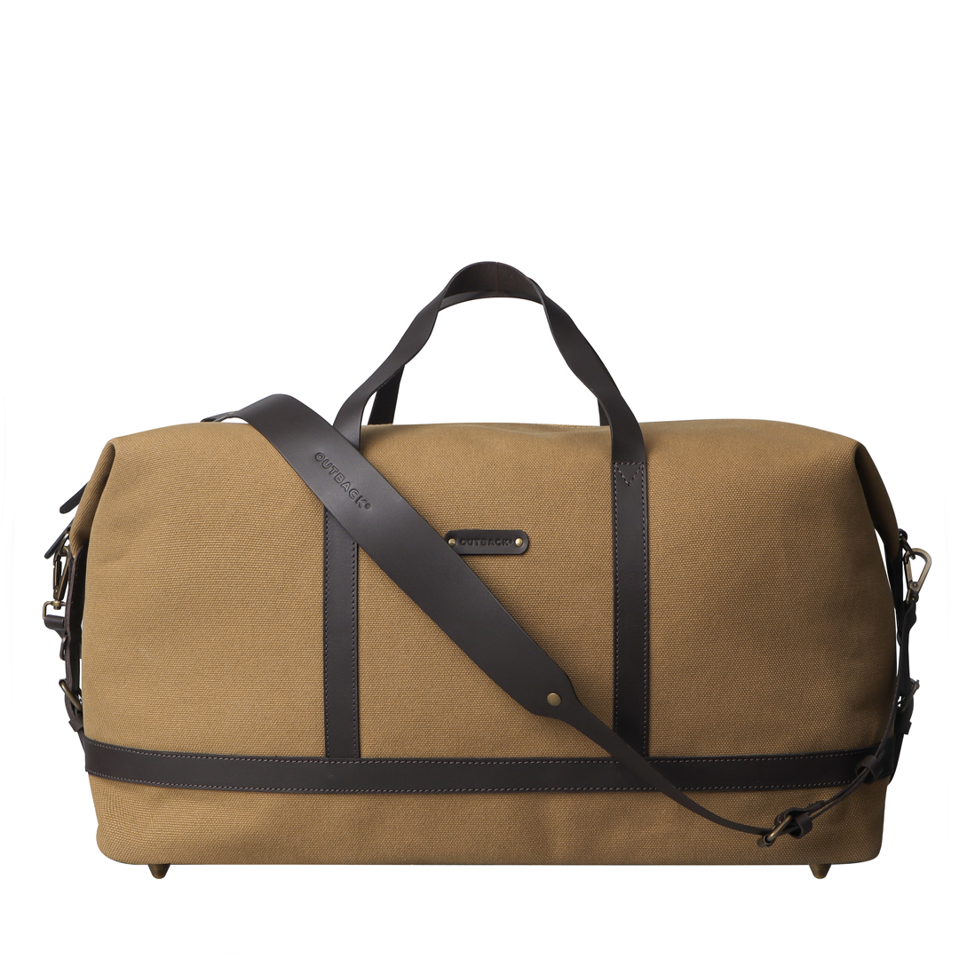 Small Wax Leather Shoulder Bag - Khaki – Da Milano