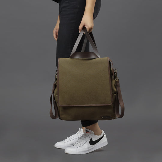Donna Canvas Diaper Bag